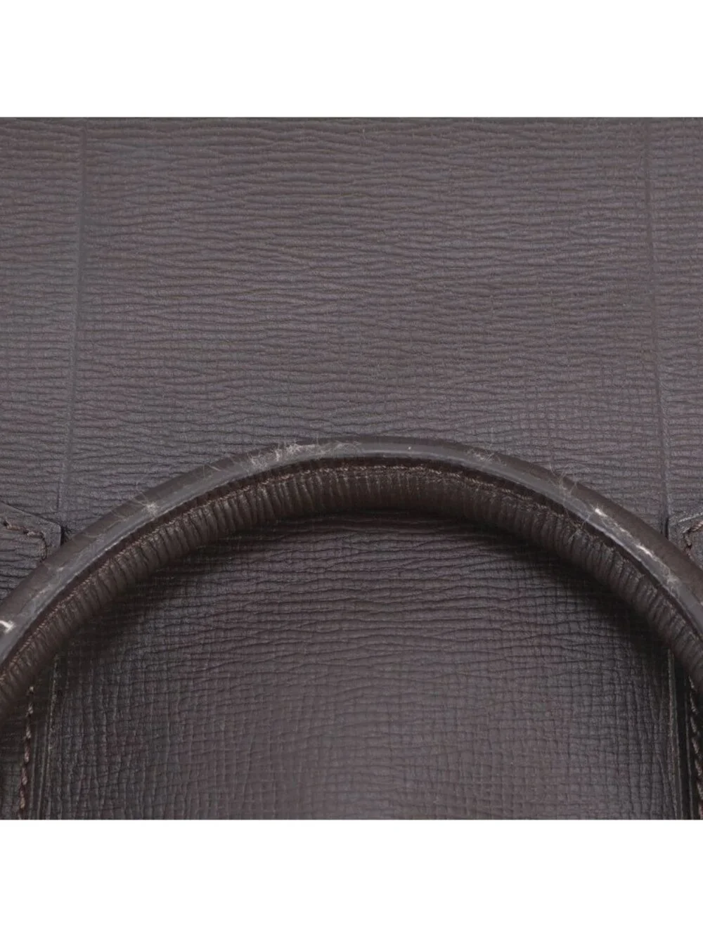 Loewe Leather Business Document Briefcase Tote Bag Brown